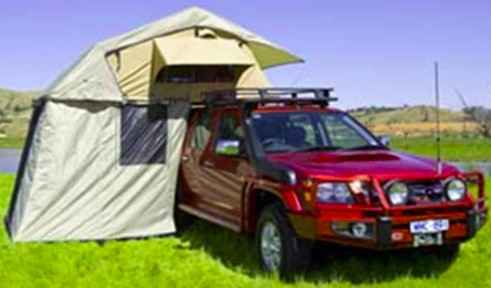 ARB 804100 Simpson III Brown Rooftop Tent Annex Changing Room