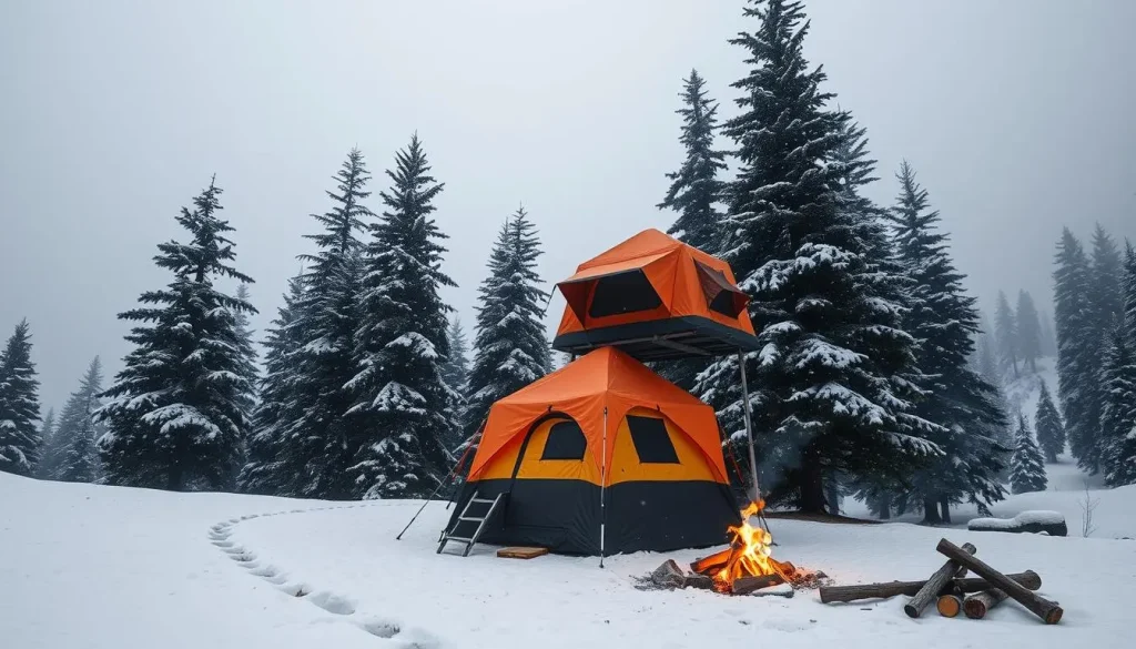 Benefits and Features of Winter Rooftop Camping