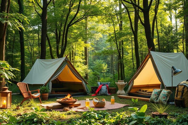 Choosing green camping products