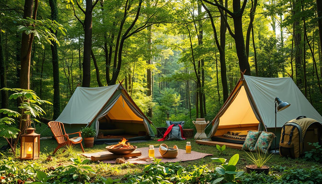 Choosing green camping products