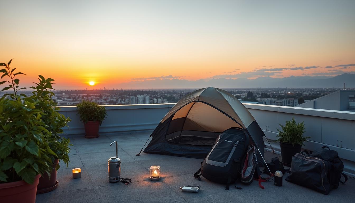 Leave no trace principles for rooftop camping