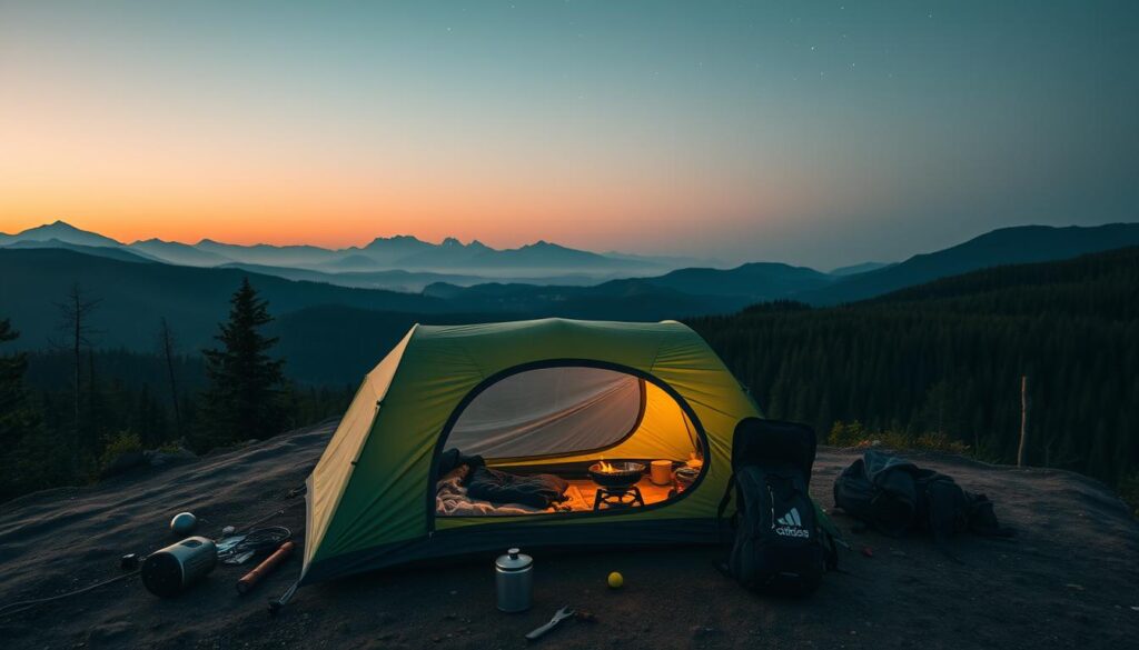 leave no trace camping